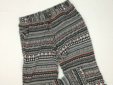 spodnie hello kitty piżama czarne: Yessica, Material trousers for women, M (EU 38)
