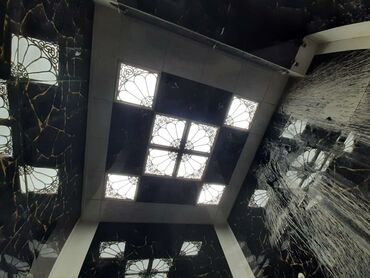 sendvic panel: Dekorativ asma tavan panelləri və LED işıqlı panellər - Dizayn