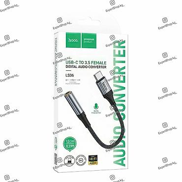 notebook: Аудио адаптер Hoco LS36 USB-С на 3.5мм - это высококачественный — 4