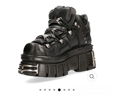 botinkalar 39: New rock. original deyil. Qara platformalı unisex “goth/industrial” — 5