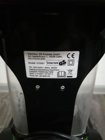 Klasični usisivači: Mokro-suvo usisivač/perač podova DS Produkte VC9391, 800 W - — 3