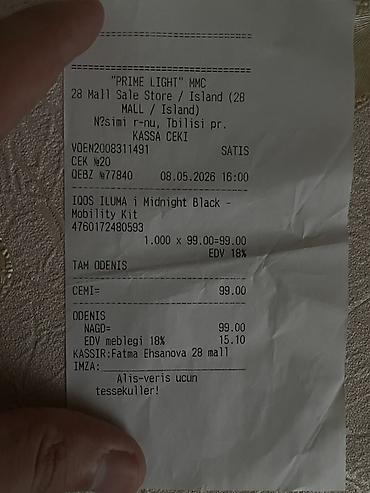 Qəlyanlar və tütün qızdırıcıları: Başlıq: IQOS ILUMA i – Əla vəziyyətdə | 70 AZN Açıqlama: Satılır IQOS — 9