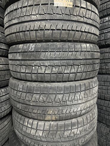 Шины: Шины 225 / 45 / R 18, Зима, Б/у, Комплект, Легковые, Япония, Bridgestone