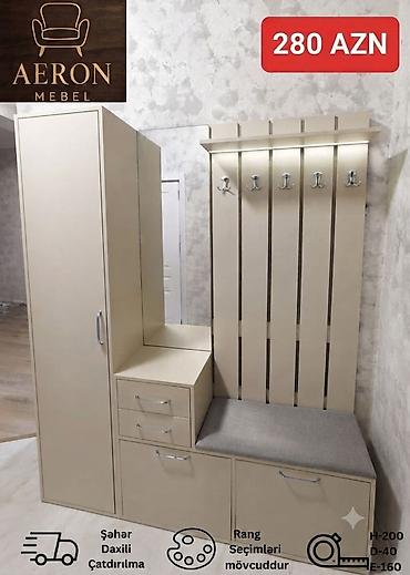 mebel shkaf: Dəhliz üçün çoxfunksiyalı dolab dəsti – Aeron Mebel Dehliz — 1