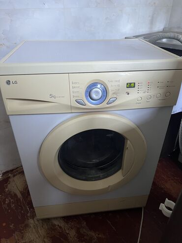 купить стиральную машину: Кир жуучу машина LG, Колдонулган, Автомат, 5 кг чейин