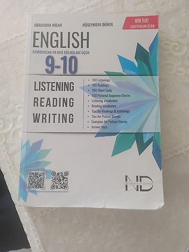 ingilis dili esse kitabı pdf: Kitab mayasından aşağı satılır içi təmizdir ünvan Gənclik parkının önü — 1