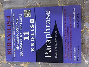 Məhsul: “Paraphrase – Rules & Examples” İngilis dili üzrə hazırlıq lalafo.az -da Məhsul: “Paraphrase – Rules & Examples” İngilis dili üzrə hazırlıq