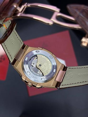 Наручные часы: Patek Philippe Nautilus avtomatik kişi qol saatı - Korpus: qızılı — 3