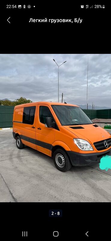 срочная продажа авто по низким ценам: Mercedes-Benz Спринтер: 2.2 л, Механика, Дизель, Бус