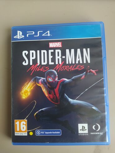 Игры для PlayStation: Продаю MILES MORALES в хорошем состоянии полностью на русском без