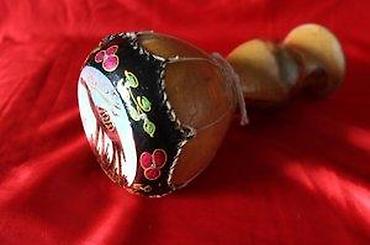 Ostali antikviteti: STARA DRVENA TARABUKA RUČNO OSLIKANA | Stara drvena ručno oslikana — 16
