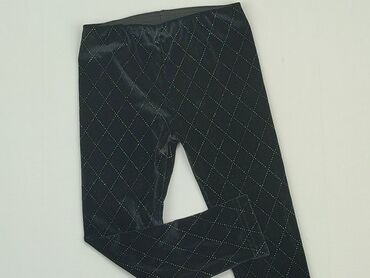 czarne rozszerzane spodnie: Leggings for kids, Little kids, 3-4 years, 98/104, condition - Very good