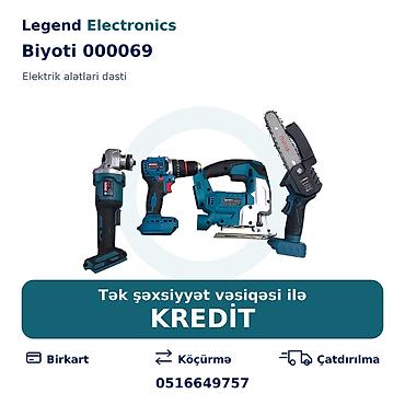 alet: Elan başlığı: Elektrik alətlər dəsti Biyoti 000069 Elektrik alətləri — 1