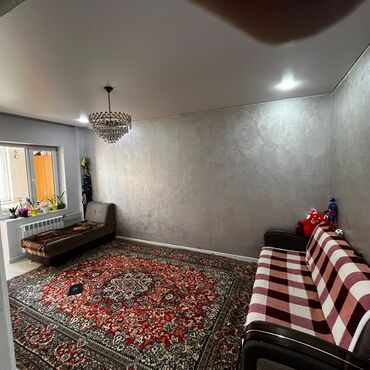 ипотека без первоначального взноса бишкек: 1 комната, 43 м², 105 серия, 4 этаж, Евроремонт