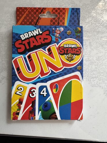 на пальчики для игр: UNO! Brawl Stars В идеальном состоянии. Даже карты до сих пор в