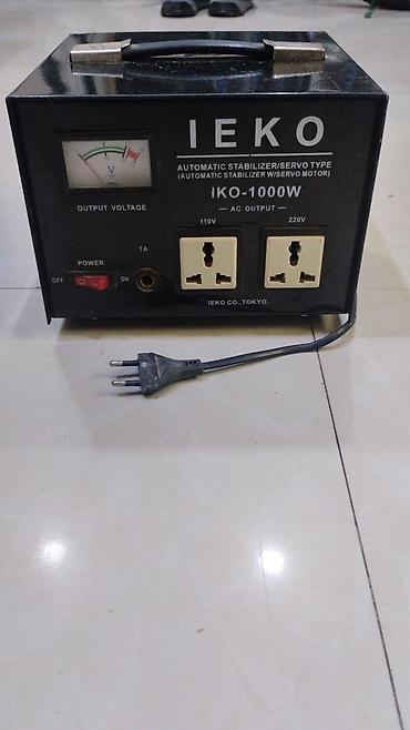 razetqa: IEKO IKO-1000W avtomatik gərginlik stabilizatoru (servo tip) — 1
