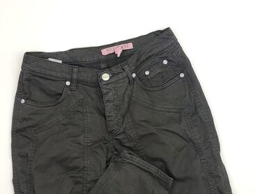 Material trousers for women, Jeckerson, size S (EU 36)