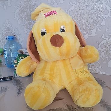 poni yumşaq oyuncaqlar: Böyük ölçülü yumşaq oyuncaq – it balası fiqurlu plyuş ayıcıq. - Rəng — 1