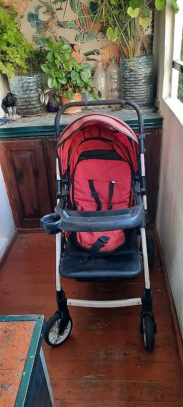 Gəzinti arabaları: Uşaq arabası – Baby Care, qatlanan model - Rəng: qırmızı (qara-ağ — 4