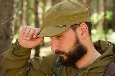 forma herbi: Qara uniseks hərbi üslublu Çeqevara direnişçi "patrol cap" dixaynlı — 3