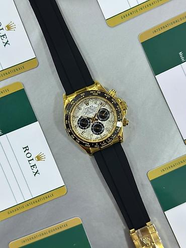 takı: Yeni, Qol saatı, Rolex, rəng - Qızılı — 1