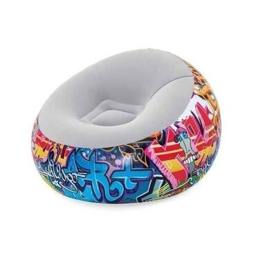 decije foteljice od sundjera: 🥰 Lazy bag grafit 🥰 👉Maksimalna nosivost 100kg 👉Dimenzije naduvanog