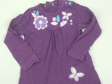 biala sukienka dopasowana: Dress, 1.5-2 years, 86-92 cm, condition - Good