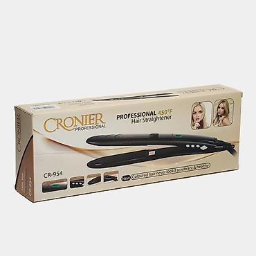 Бытовая техника: №: 13422 Məhsulun adı: Saç üçün düzləşdirici Cronier CR-954 Black — 1