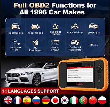 Alati za automobile: NOVO -LAUNCH X431 Creader Elite 2.0 OBD2 Ford GM Chrysler NOVO — 10