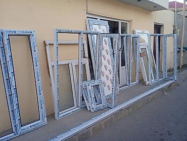 Pəncərələr: Yeni İkiqat şüşə paketi Plastik pəncərə, Еni: 110 sm, Uzunluğu: 160 sm, Ödənişli quraşdırma — 2