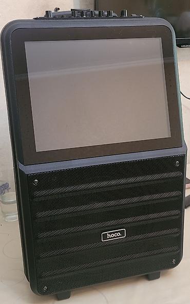 микрофон fifine: Состояние новой! Караоке-колонка HOCO DS70 (Экран Android + 2 — 2