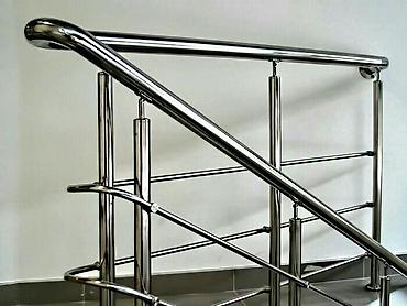 Другие стройуслуги: Перила, из нержавеющей стали. Перегородка, Поручень, пандус,лестница — 2