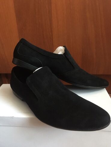 Мужская обувь: Замшевые туфли новые 39 размер г Кара Балта