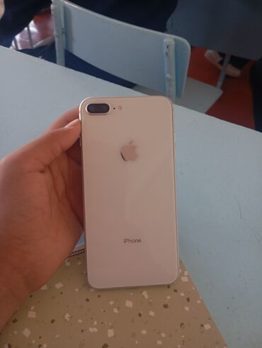 процессоры в бишкеке бу: IPhone 8 Plus, Колдонулган, Күмүш, Кабель