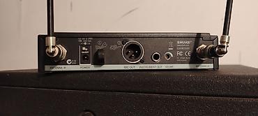 mikrofon almaq: Original Shure slx. Qirilma, kəsilmə qətiyyen yoxdu. Kitayski slx — 2