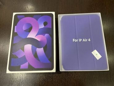 ipad air 2: Apple İPad Air (2022) Purple 64 GB Yenidirç hec bir problemi yixdur