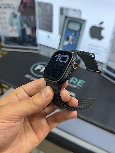 apple eatch: Apple Watch Ultra 2 Black Titanium Ideal veziyyetdedi. Xanim ishledib — 2