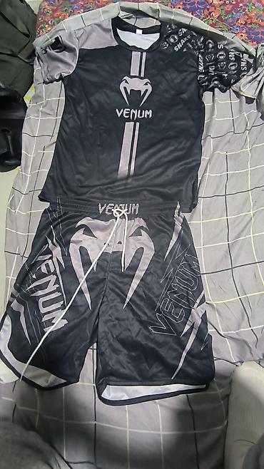 Мужской спортивный костюм, XL, Venum, Новый, цвет - Черный, Платная доставка