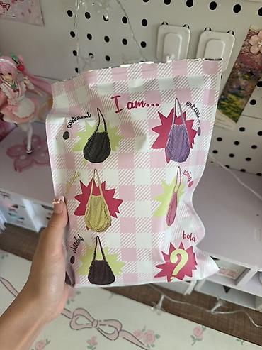 Шопперы: Абсолютно новая розовая авоська от DI STORE - Тип: легкая — 4