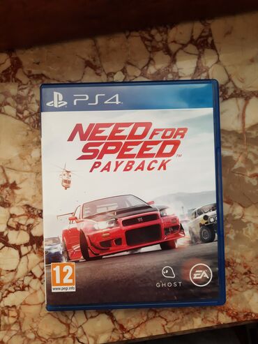 4 playstation üçün disklər satıram: ‼️TƏCİLİ SATILIR‼️ NEED FOR SPEED PAYBACK.Heç bir problemi yoxdu