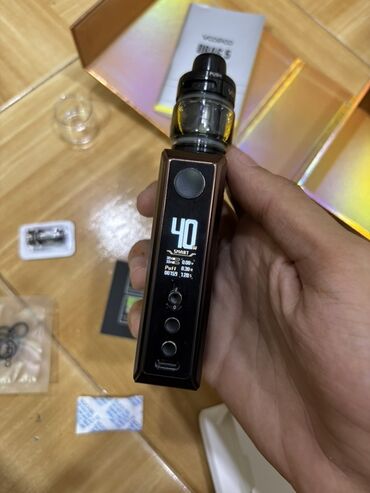islenmis qelyan: VOOPOO Drag 5 elektron siqaret cihazı 6 AY ZEMANET✅ Elave : Üstünde