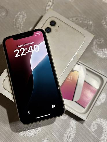 iphone 11 işlenmiş: IPhone 11, 64 GB, Ağ, Face ID — 2