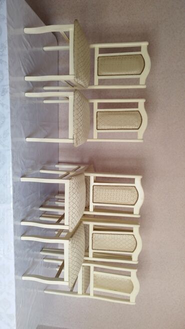 стол с табуретками: Комплект стол и стулья Для зала, Б/у