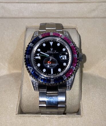 часы rolex: Часы ROLEX GMT-Master 2 ️Люкс качества ️Диаметр 40 мм ️Сапфировое