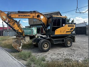 Экскаватор, Hyundai, Колесный at lalafo.kg Экскаватор, Hyundai, Колесный