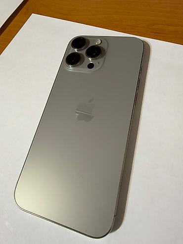 IPhone 16 Pro Max, 256 GB, Natural Titanium, Face ID, Sənədlərlə lalafo.az -da IPhone 16 Pro Max, 256 GB, Natural Titanium, Face ID, Sənədlərlə