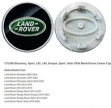 land rover telefon cena: ČEPOVI POKLOPCI ZA FELNE LAND ROVER 62 MM / 48 MM - ORIGINAL | — 1