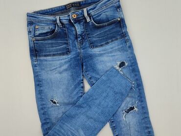 zara spodnie z szerokimi nogawkami: Jeans for women, size M