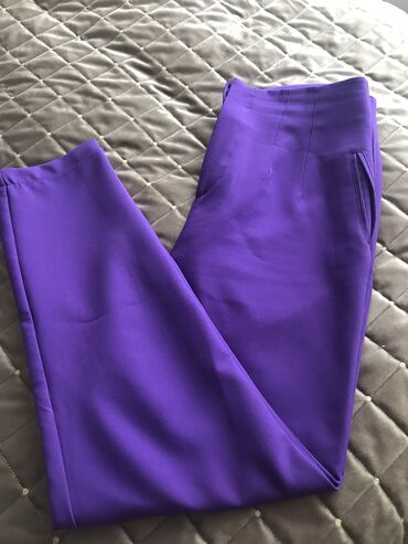 şalvar üstü bluz: Брюки S (EU 36), цвет - Фиолетовый