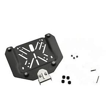 msr x6: Čvrsti aluminijumski top box u srebrnoj boji sa crnim plastičnim — 4